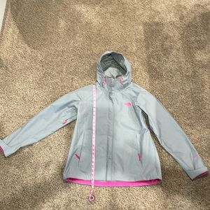 North Face outlet rain jacket.